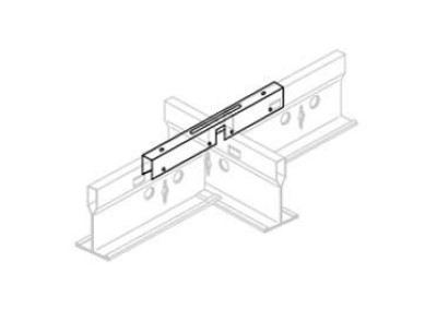 Raccord en croix DB2 pour profilé d'ossature de plafond DX24 boîte de 100 pièces DB2 - DONN