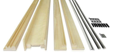 Habillage de porte à galandage Speedy Extension 2 vantaux largeur 630 à 1030mm 4305 - ECLISSE