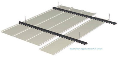 Profilé porteur d'ossature primaire IPS/F Isoprofil acier noir longueur 3,60m XPIPSFCN - PLAFOMETAL