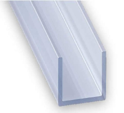 Profilé en polycarbonate I-Line 180 finition U pour vitrage 55/2 longueur 3m AC21PFG2329_5U