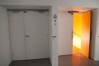 BLOC PORTE COUPE FEU EI60 2 VANTAUX 930+930 AVM MENUISERIES