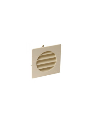 GRILLE D'AERATION A FERMETURE 176x176 BLANCHE 1F114 NICOLL