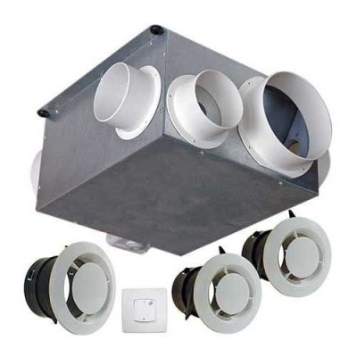 Kit VMC Simple flux Maison'air Hygrocomu 100536 AUTOGYRE