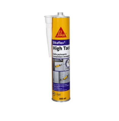 Mastic-colle de fixation puissant Sikaflex High Tack maintien immédiat cartouche 300ml 465497 - SIKA