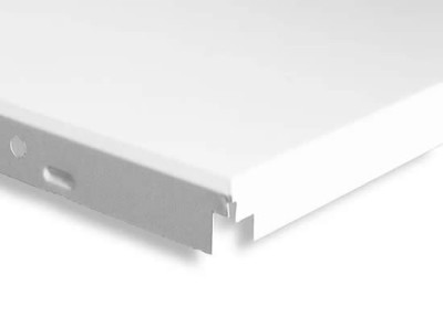Cassette plafond métal lisse Orcal T-Clip F ossature cachée 600x600mm (14 pcs) BP9300M6G1 - ARMSTRONG
