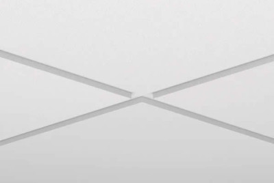 Dalle plafond acoustique Thermatex dB Acoustic bords droits 1200x300x24mm (6 pcs) - KNAUF