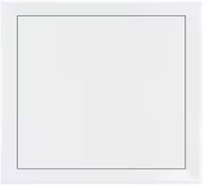 Trappe de visite métal blanche Tempo Softline système pousser-lâcher 200x200mm 32200200 - TEMPO