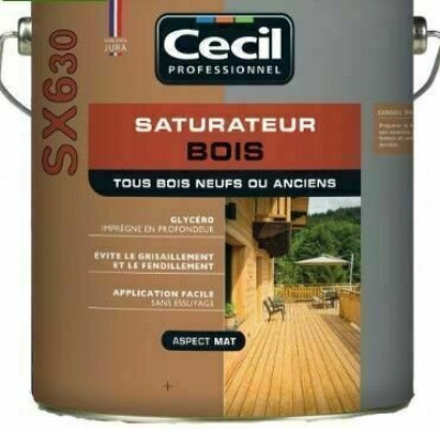 Saturateur bois SX630-HC vert autoclave pot de 5 L CECIL