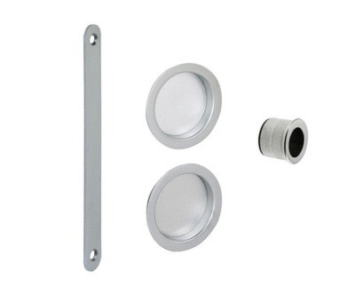 Garniture kit serrure porte galandage 2 poignées cuvette tire-doigt CG.POIGNEE.004 - DEYA