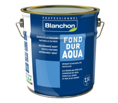 Primaire bouche-pores Fond Dur Aqua incolore bidon de 2,5L 6104213 - BLANCHON