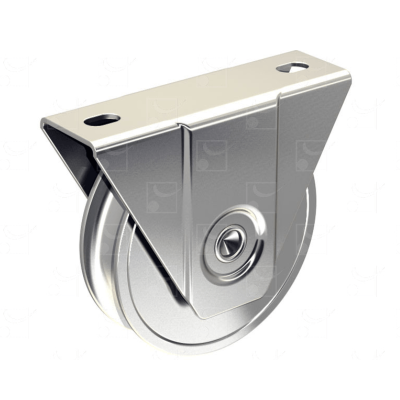 Monture à support extérieur acier galvanisé Ø 100 mm,gorge ronde Ø 16 mm 21101R16  MANTION