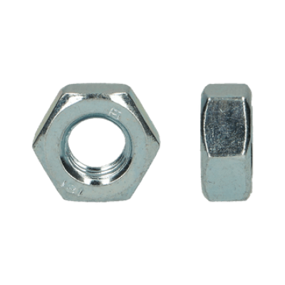 Écrou hexagonal M12 en acier zingué classe 8 boîte de 100 pièces 00093480101203 - PGB EUROPE