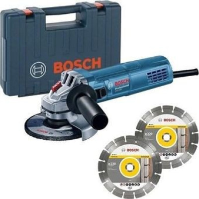Meuleuse 115 125 mm gws 880 + 2 dd coffret 0 601 396 00B BOSCH