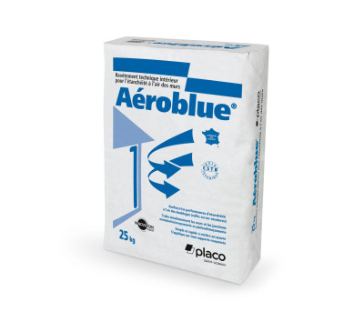 Enduit AEROBLUE sac de 25 kg PLACOPLATRE