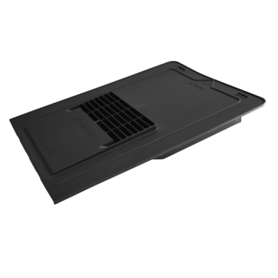 Chatière discrète Vepac 70 pour rénovation de toit ardoise polypropylène 170x100 mm UBBINK