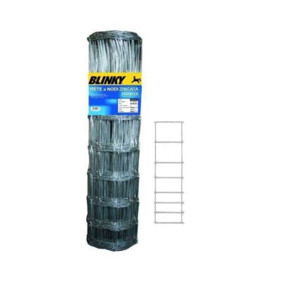 Grillage Blinky Galvanisé avec Noeuds Rouleau de 50 m 120/ 9/15 FORLAM