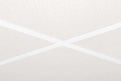 Dalle de plafond acoustique Ecomin Orbit Micro bord droit SK 13x600x600mm carton de 16 pièces - AMF