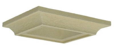 Chapiteau CHEVERNY 39x39cm coloris ton champagne WESER