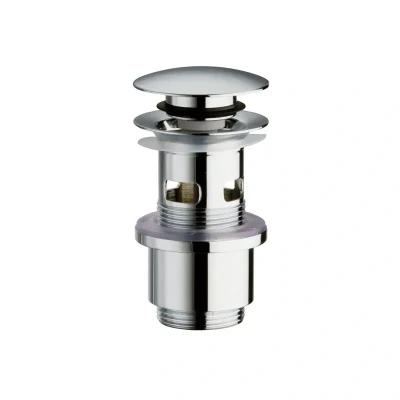 BONDE LAVABO UP&DOWN AVEC TROP PLEIN CHROME ONDYNA