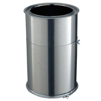 Élément droit réglable pour conduit de cheminée Inox-Galva - Ø 230 mm - Longueur 35/45 cm POUJOULAT