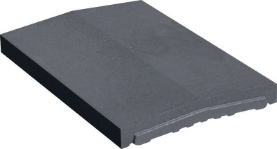 CHAPERON DE MUR OPTIPOSE 2 PENTES 49x33 DARK WESER
