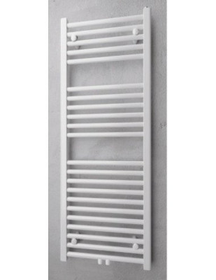Sèche serviettes Eau chaude droit D22 raccordement central 513 W DL RADIATORS