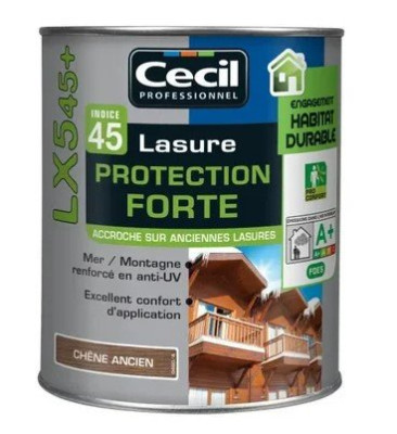LASURE PRO ACRYLIQUE 1 L CHENE ANCIEN LX545+ CECIL
