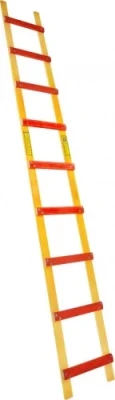 Échelle de toit bois Longueur 5,00 m 15 barreaux écartement 33 cm CENTAURE