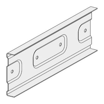 Éclisse de raccordement universelle Telpa 54 pour profilé de rive - À la pièce - 87750 EUROCOUSTIC