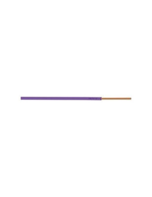 FIL RIGIDE ELECTRIQUE HO7VU 1,5 MM² VIOLET 100 M COFALOG