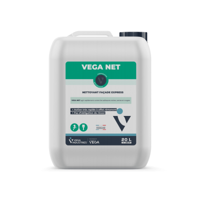 NETTOYANT FACADE VEGA NET BIDON DE 20 LITRES