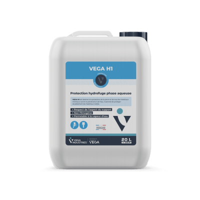 PROTECTION HYDROFUGE VEGA H1 BIDON DE 20 LITRES