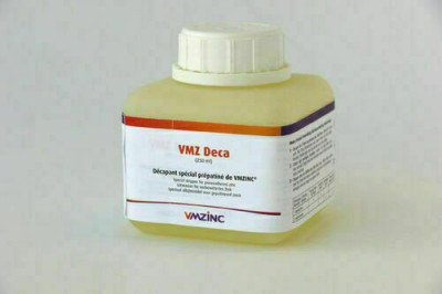 Décapant pour zinc prépatiné VMZ DECA - flacon de 250 ml VMZINC