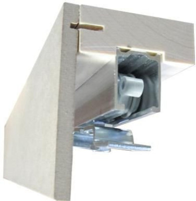 Kit Rail A2-B pour porte coulissante en applique l. 630 mm à 1030 mm ECLISSE
