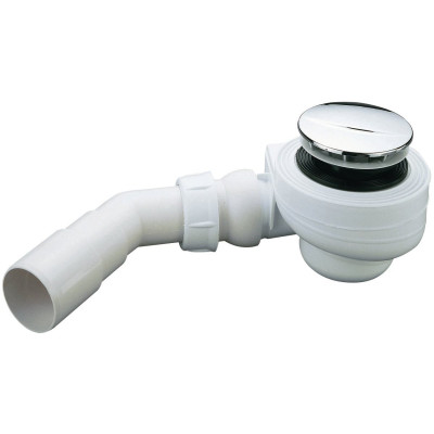 Bonde REC TURBOFLOW Diamètre 60 mm chromé TB60 NICOLL