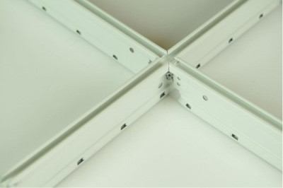 Profilé porteur Prelude Fineline T15 blanc à gorge blanche 3,60 m - À la pièce - DXF360W KNAUF CEILING SOLUTIONS