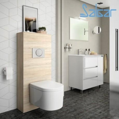 HABILLAGE BATI-SUPPORT POUR WC SUSPENDU CHÊNE CALÉDONIE NOJA - 87800 SALGAR 