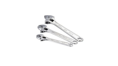 Ensemble de 3 clés à molette SAM 6 pans, 8 pans, 10 pans - 54-CLZ SAM OUTILLAGE