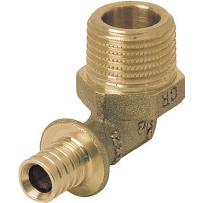 Coude 90° avec sortie mâle laiton SDR 11 LX Ø 25x3/4" - 11691401001 REHAU