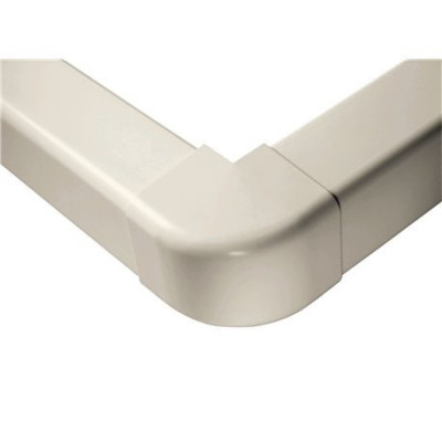 Angle extérieur ivoire pour goulotte 110x75 1206AE ARTIPLASTIC