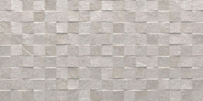 Faïence murale Piazen ton oyster cubic mat 30x60 cm épaisseur 8,5 mm ALELUIA CERAMICAS