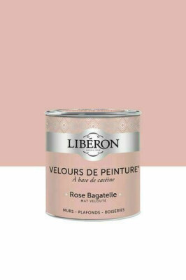 Velours de peinture Rose bagatelle Mat 2,5 L LIBERON
