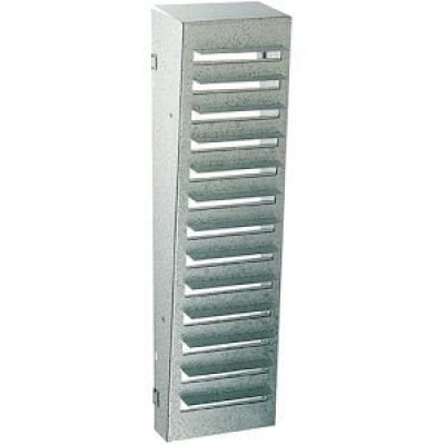 Registre débit lames opposées RFA grille ventilation 800x300mm 528469 - ATLANTIC