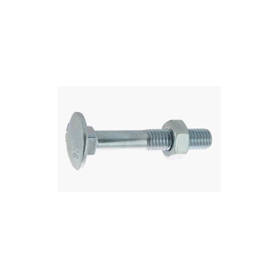 BOULON TRCC DIN 603/555 M8X40 4.8 ZINGUE BOITE DE 200 VOLVIS