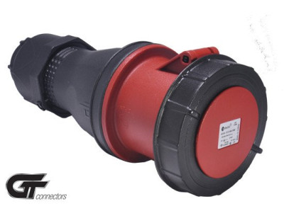 Prise mobile femelle CEE 125A 3P+T 400V IP67 Pilot contact Connexion Vis 3137-304-1699 - CENCO