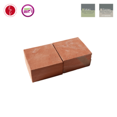 Pavés Parking Montlouis bords droits 10,5 X 10,5 X 6 cm - Rairies Montrieux