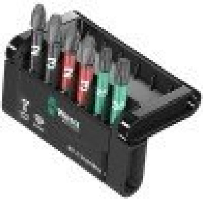 ETUI D'EMBOUTS BIT-CHECK 6 PIECES IMPAKTOR 1 SB WERA WERK