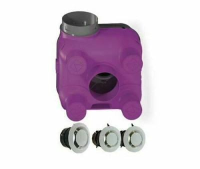 Kit VMC simple flux autoréglable City'Air DMO - 2 à 7 pièces AUTOGYRE