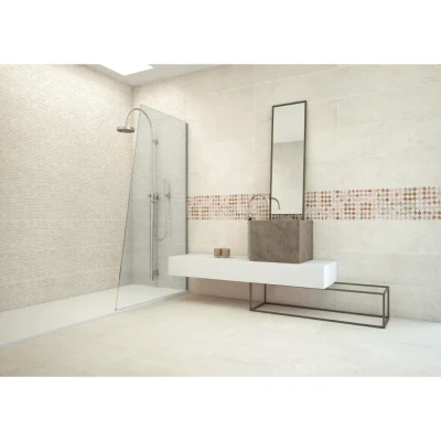 CARRELAGE ZULECH 30x90 DECOR ALIZAR BLANCO GRESPANIA