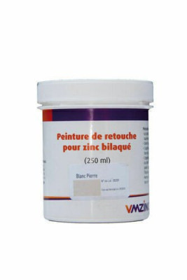 Peinture de retouche pour zinc prépatiné anthra-zinc - boîte de 1 kg VMZINC